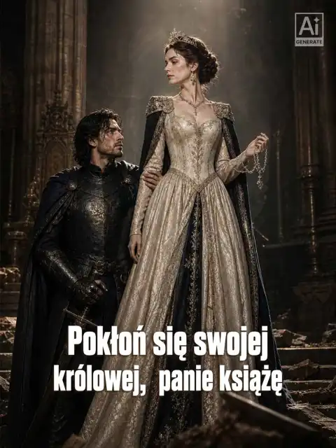 Pokłoń się swojej królowej, panie książę