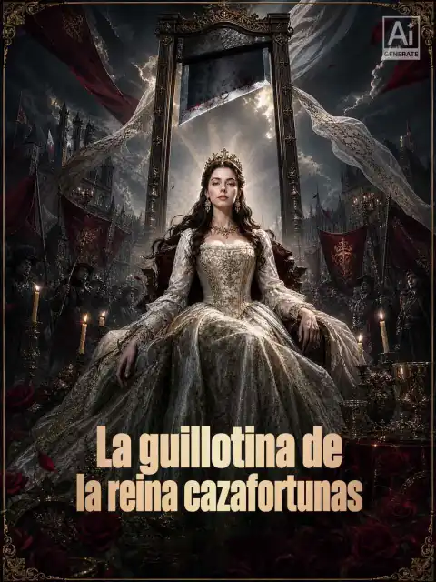 La guillotina de la reina cazafortunas