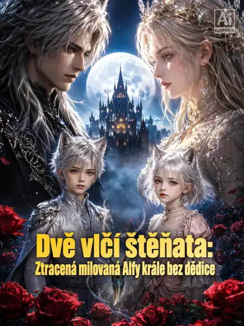 Dvě vlčí štěňata: Ztracená milovaná Alfy krále bez dědice