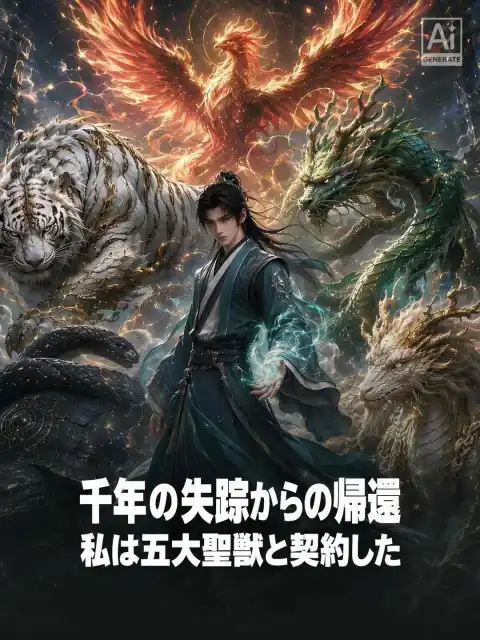 千年の失踪からの帰還 私は五大聖獣と契約した