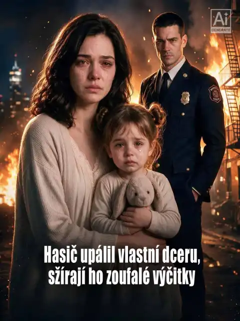 Hasič upálil vlastní dceru, sžírají ho zoufalé výčitky