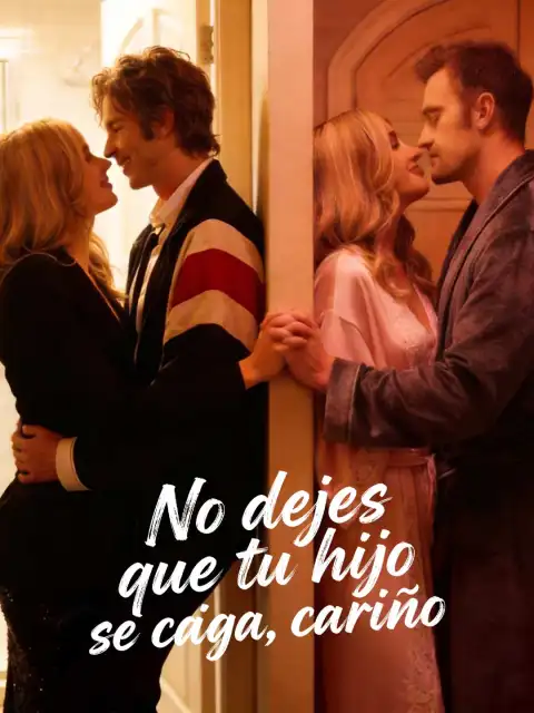 No dejes que tu hijo se caiga, cariño