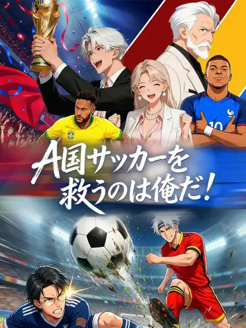 A国サッカーを救うのは俺だ！