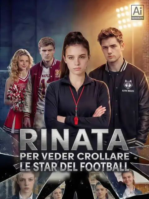 Rinata per veder crollare le star del football
